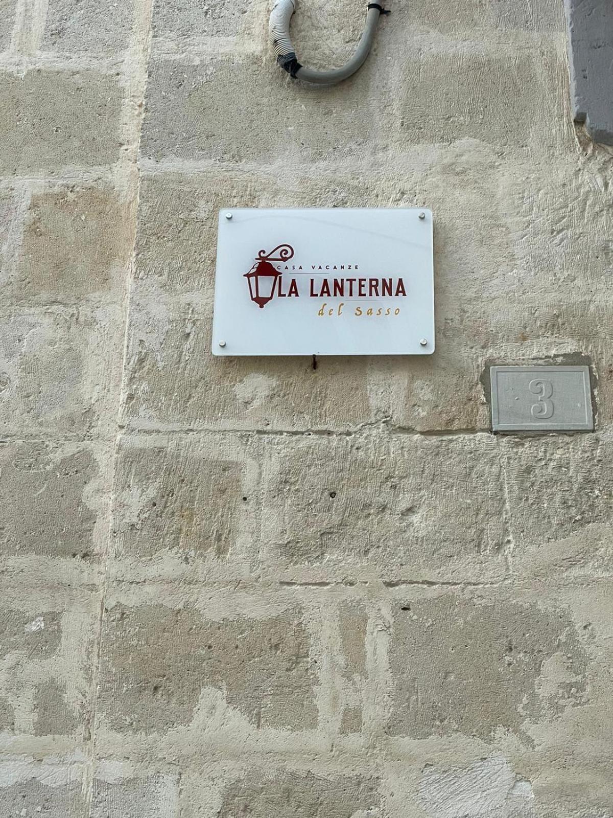La Lanterna Del Sasso Villa Matera Exterior photo